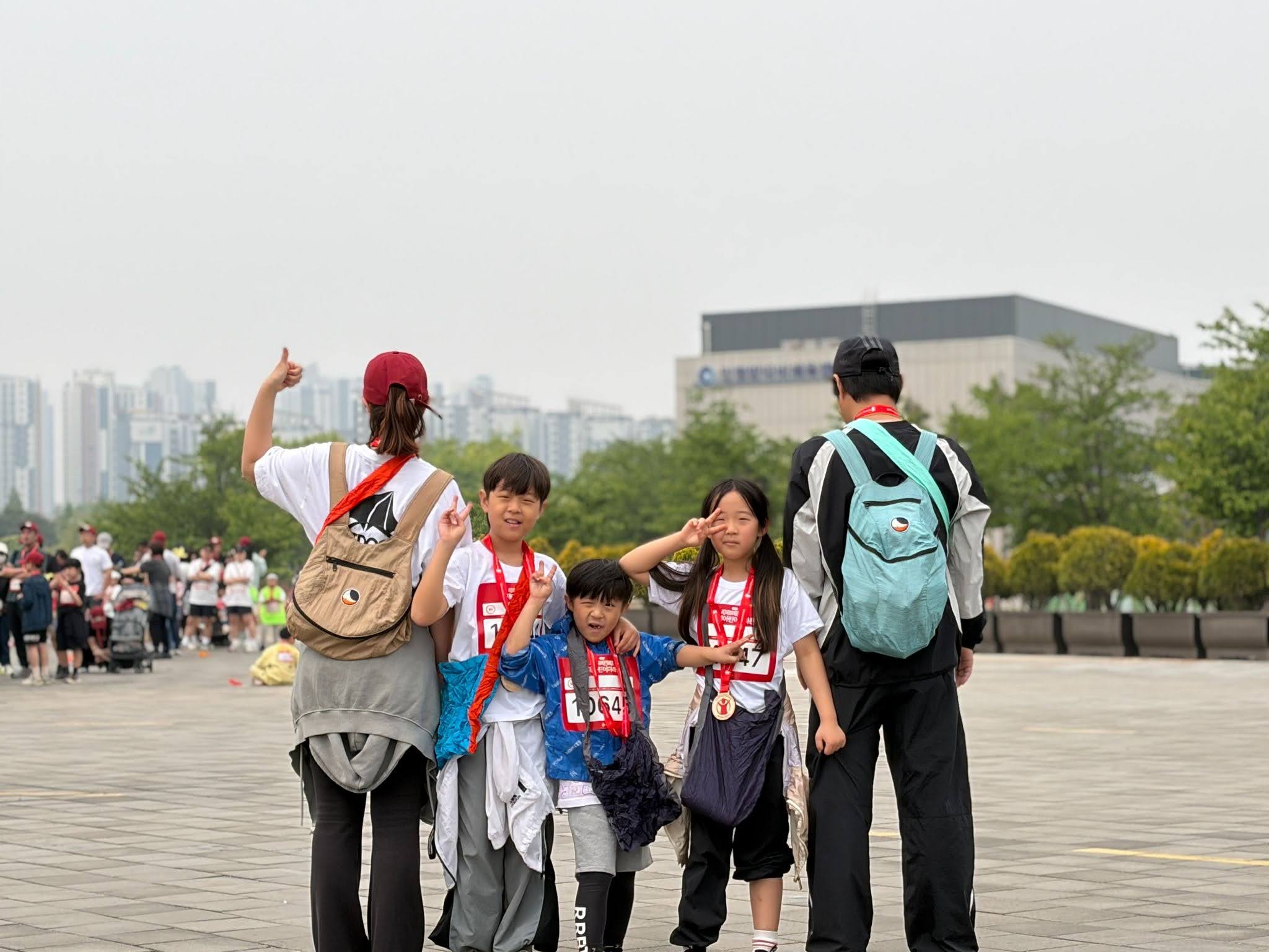 Running for Rights - Our Eco Bags at the Children's Marathon in Korea
