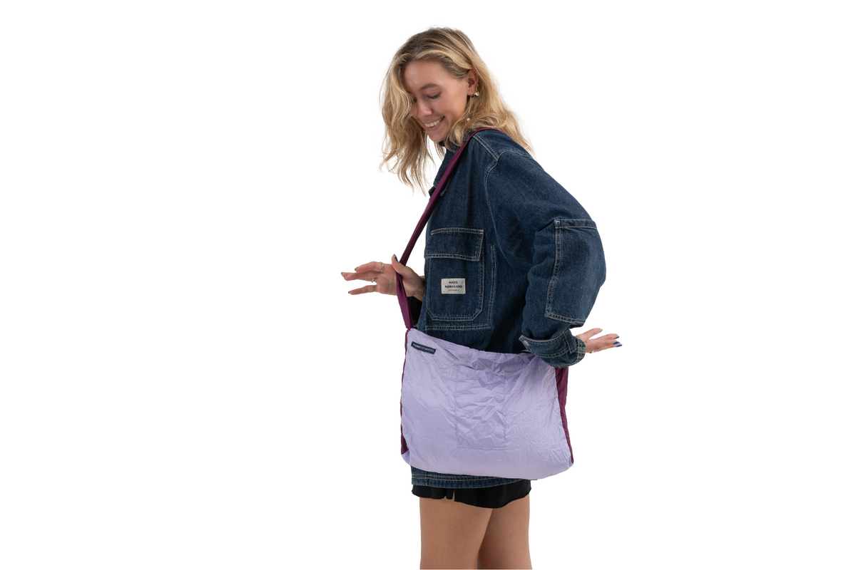 ZIPPER BAG - Compact shoulder bag with zipper