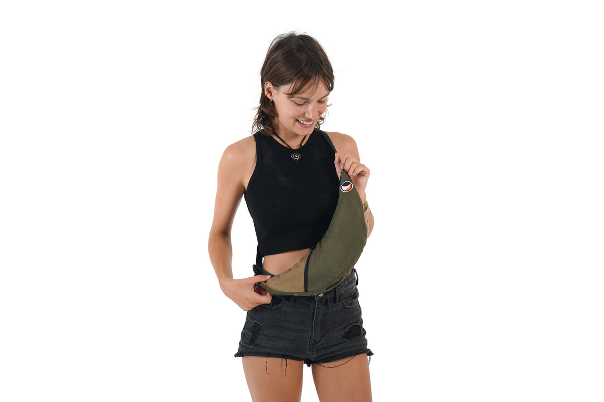 SLING BAG RECYCLED – Lightweight shoulder bag made from recycled nylon