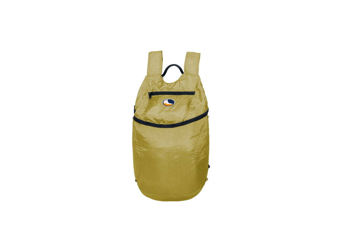 Backpack Plus 25L (Premium) in Sparkling Gold, front view