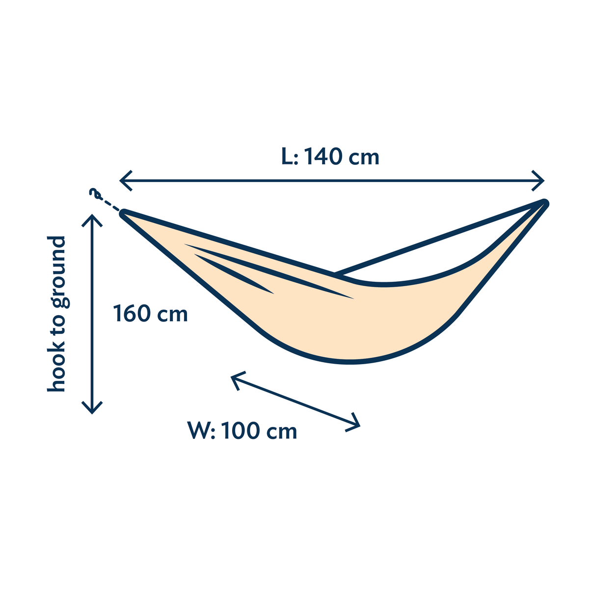 Travel Hammock Mini (Custom) – technical specifications