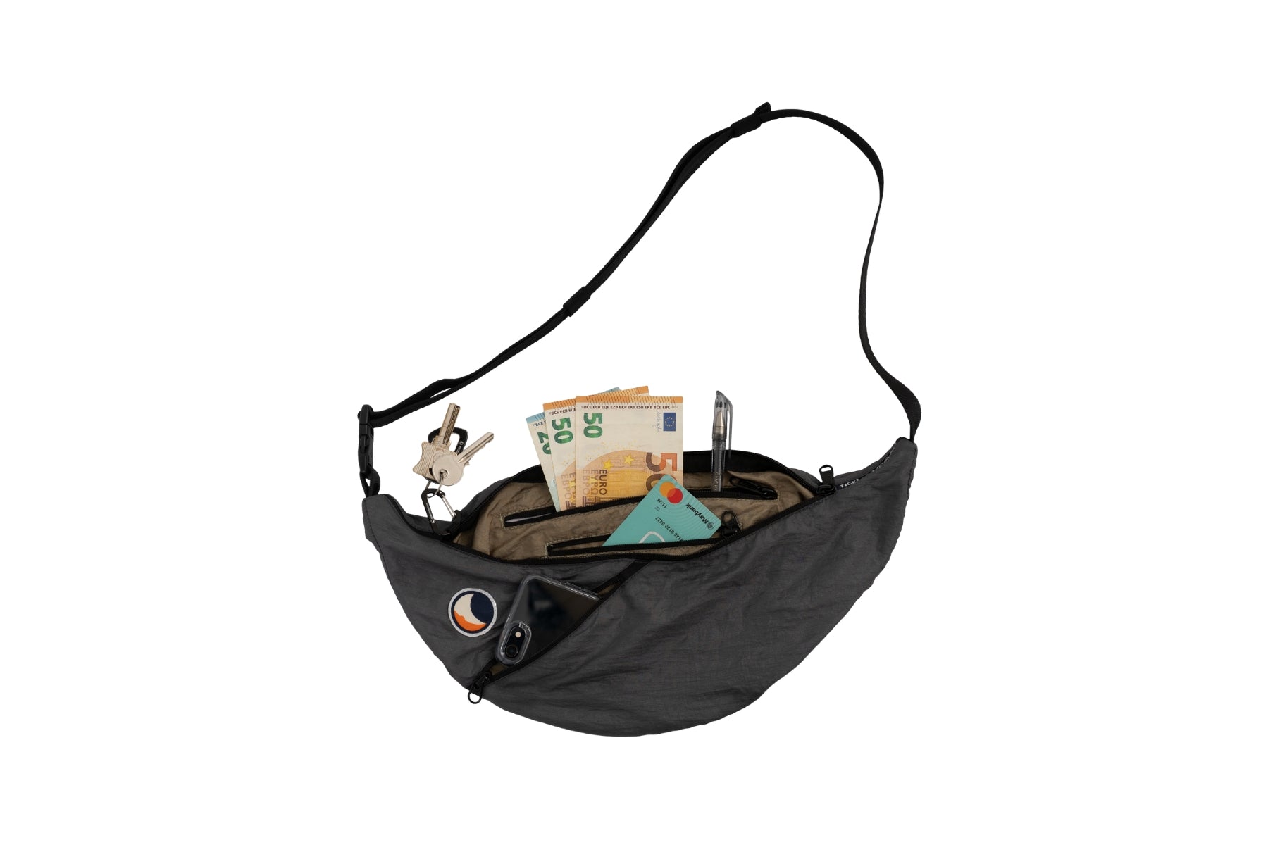 Sling Bag Basic – Lightweight Crossbody Bag & Travel Pouch