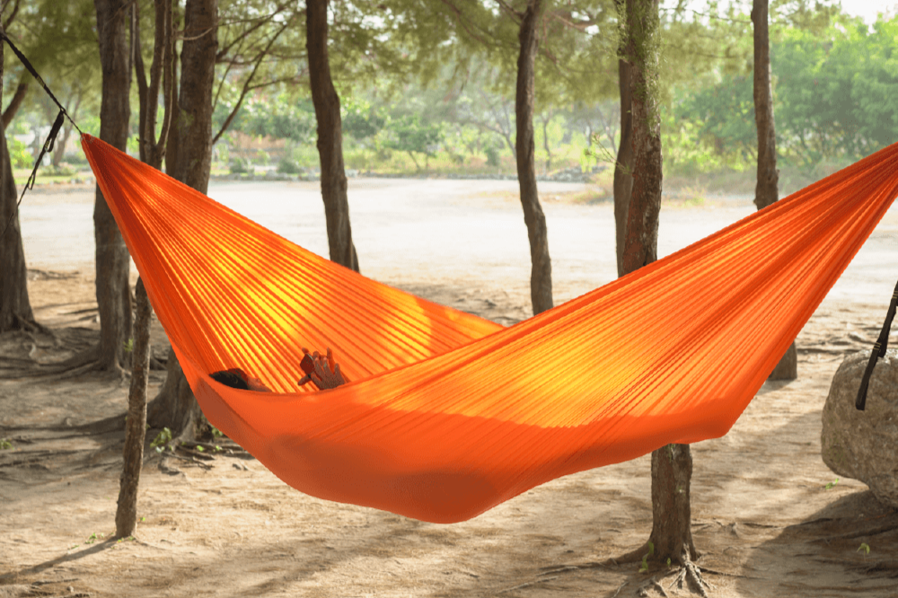 Orange hammock best sale